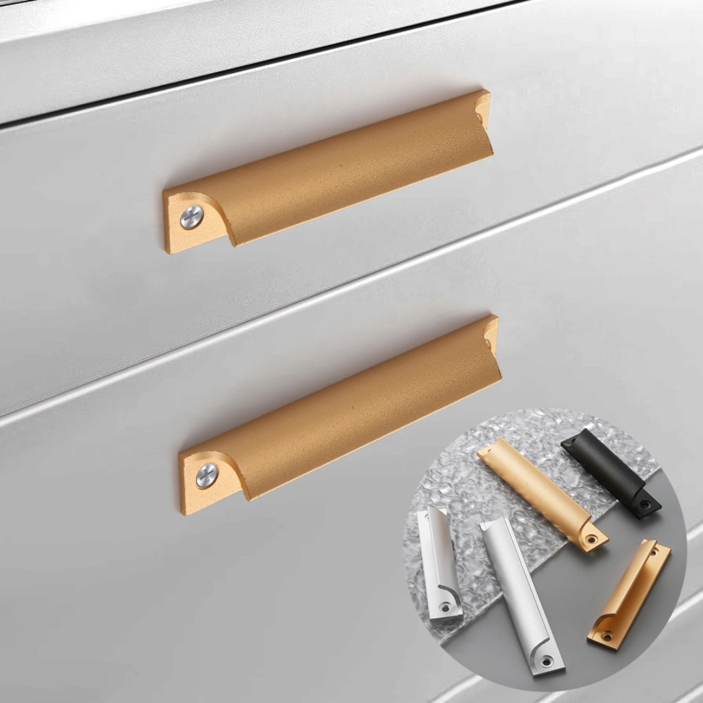 Furniture Hardware Supply - New Aluminum Alloy Door Handle 90/120mm