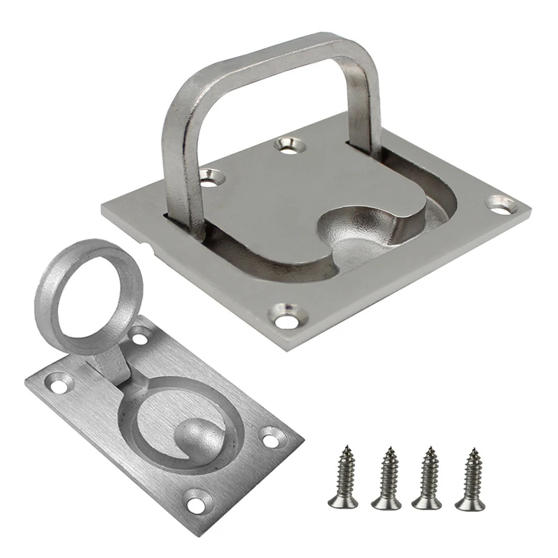 Furniture Hardware Supply - Hatch Pull Deck Cover Handle Ring