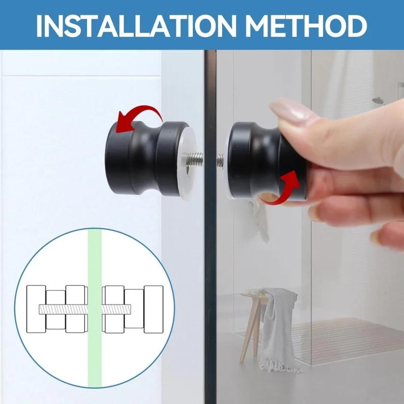 Furniture Hardware Supply - Stylish Shower Glass Door Handle,Sliding Shower