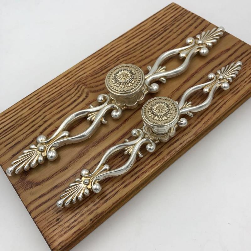 Vintage Furniture Hardware Pulls - Vintage Cabinet Drawer Chest Pull Knob