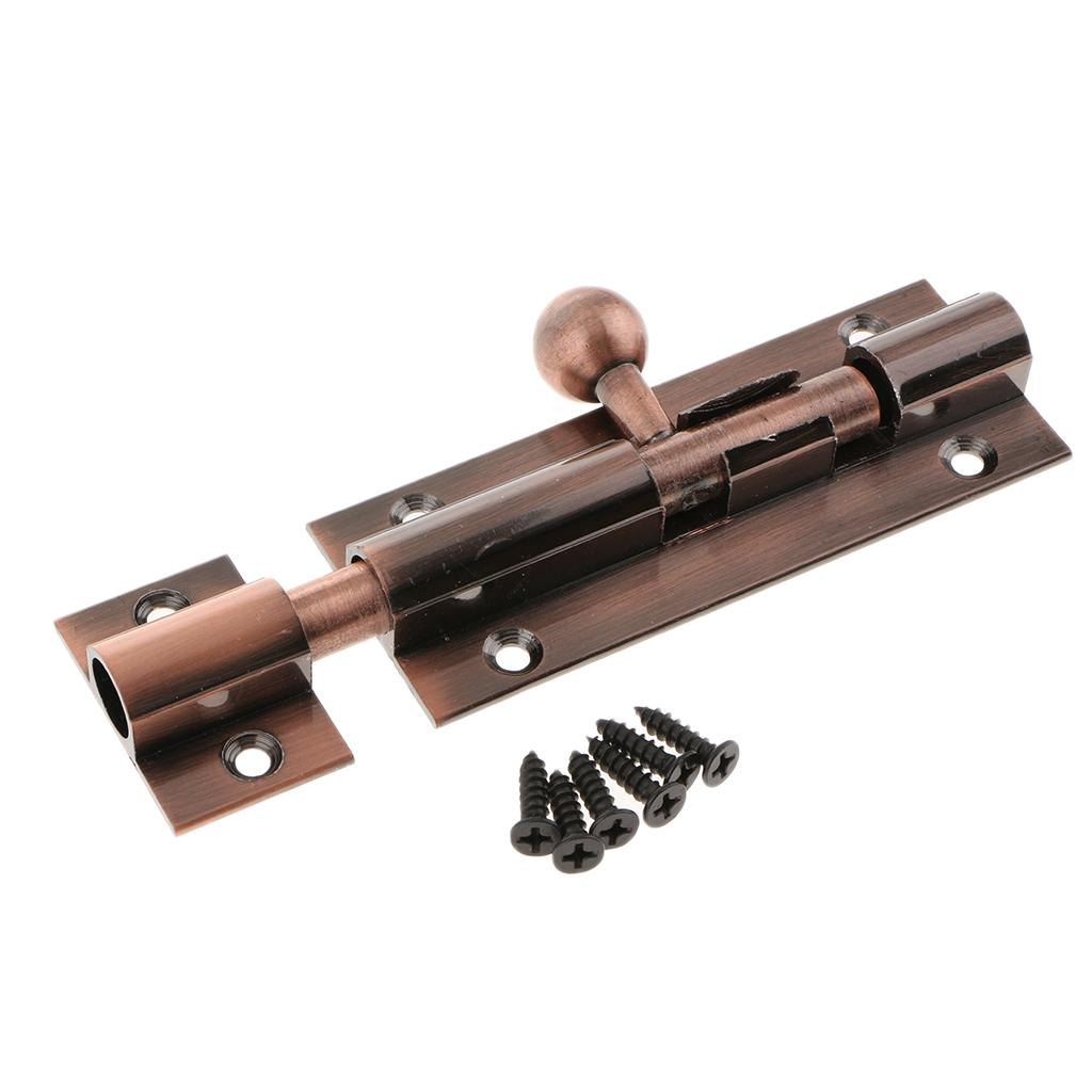 Barrel Bolt Slide - Alloy Door Hardware Slide Lock Barrel