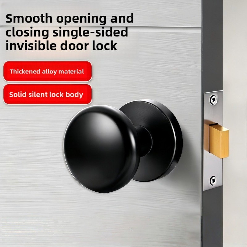 Furniture Hardware Supply - Hardware invisible door lock, single-sided lock,