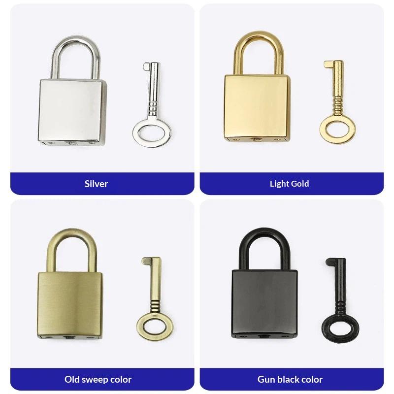 Cabinet Lock Key - Mini Metal Padlock High Security Rust