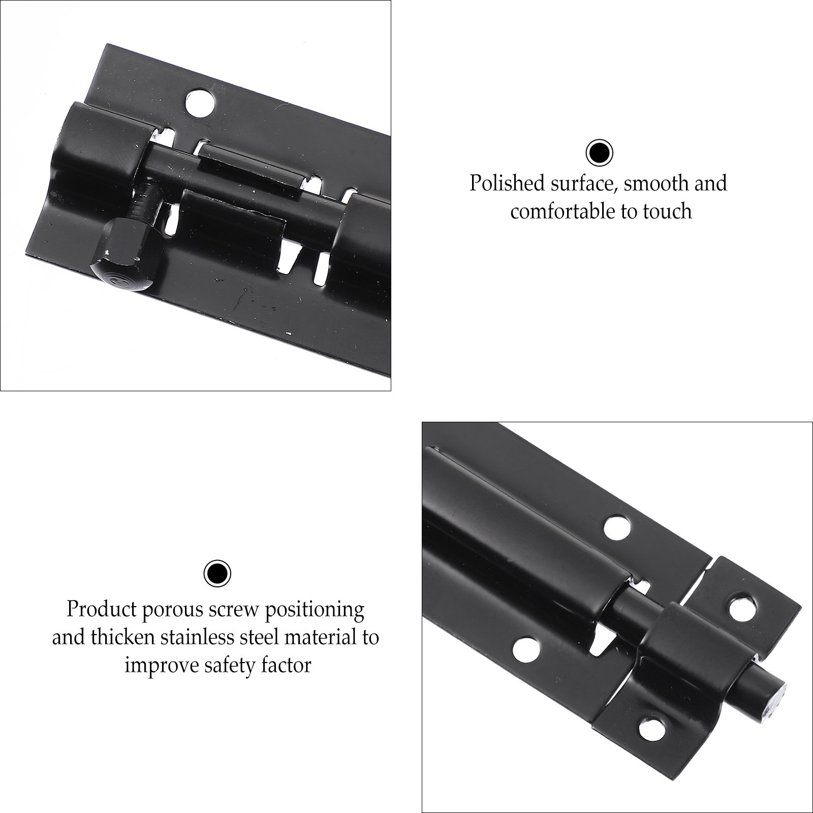 2Pcs Sturdy Sliding Barrel Bol - огляд і ціна Barrel Bolt Slide