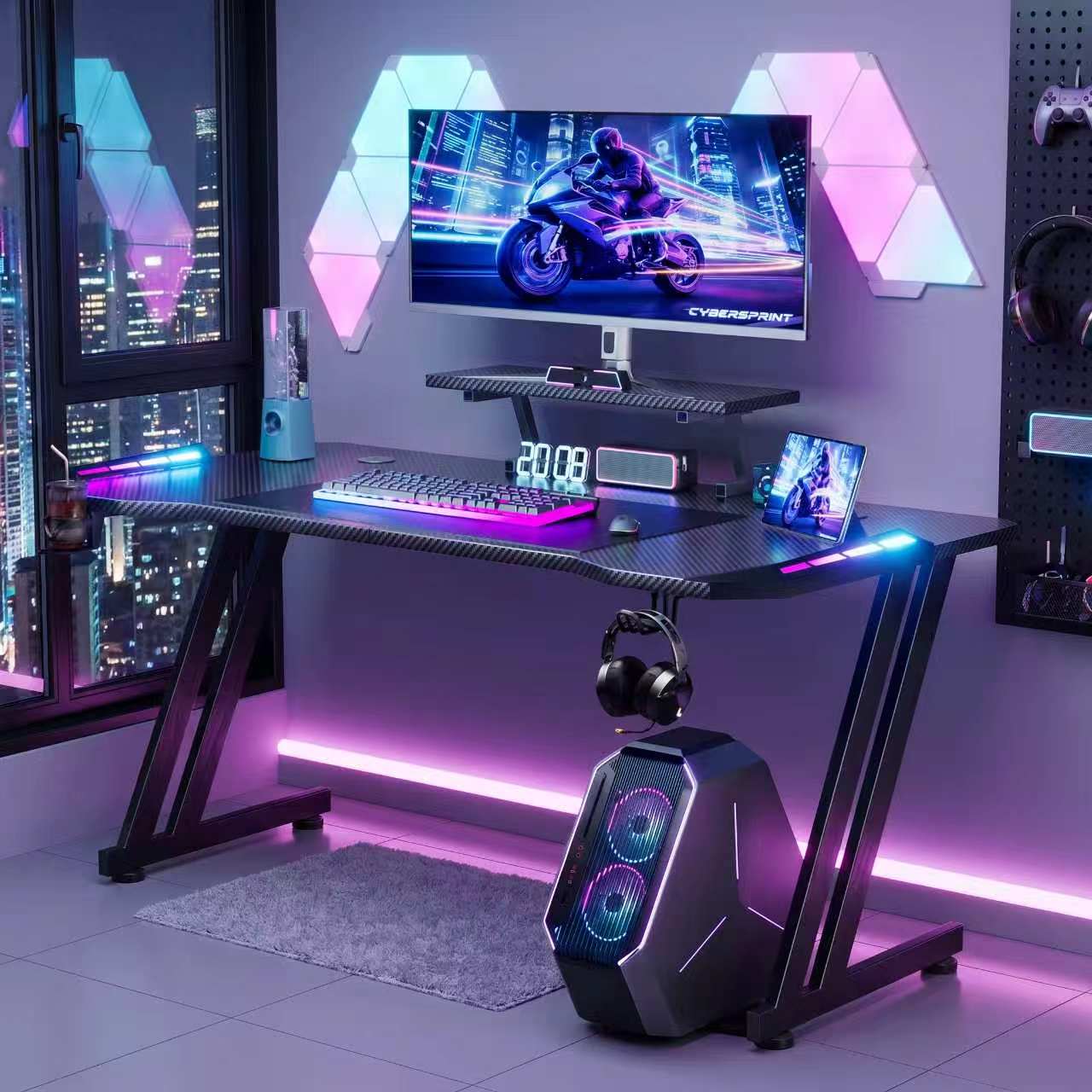 FRODROVIA Gaming Desk with APP - огляд і ціна Furniture Screw Type
