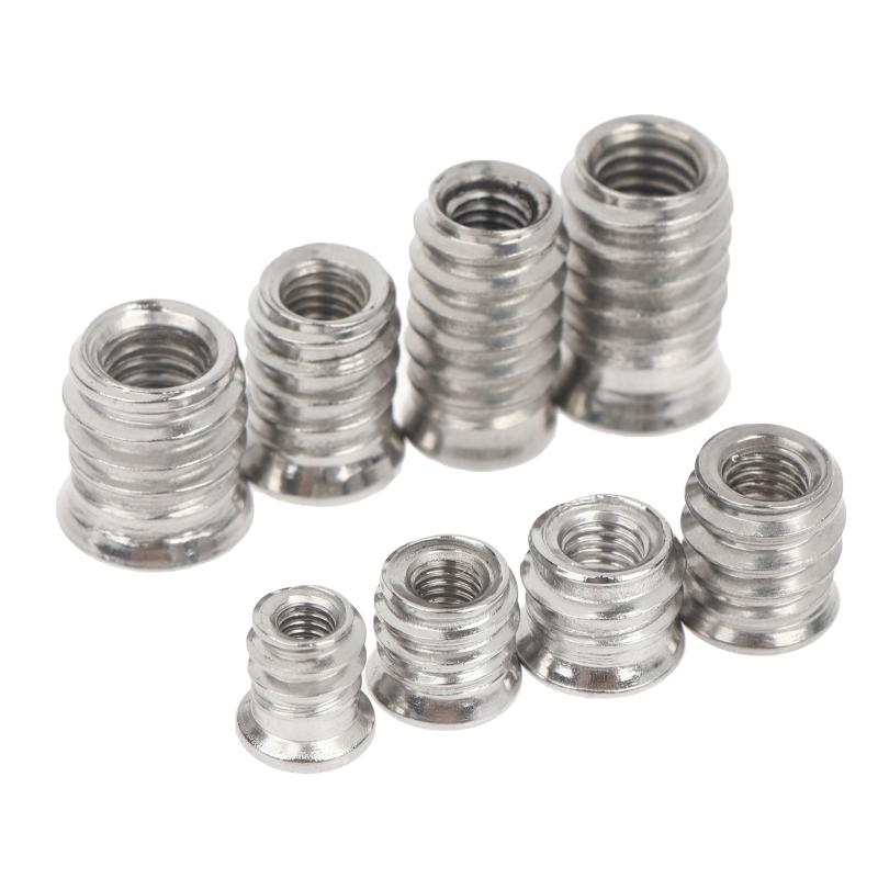 10Pcs M4 M6 M8 Hex Socket Wood - огляд і ціна Furniture Hardware Threaded Inserts