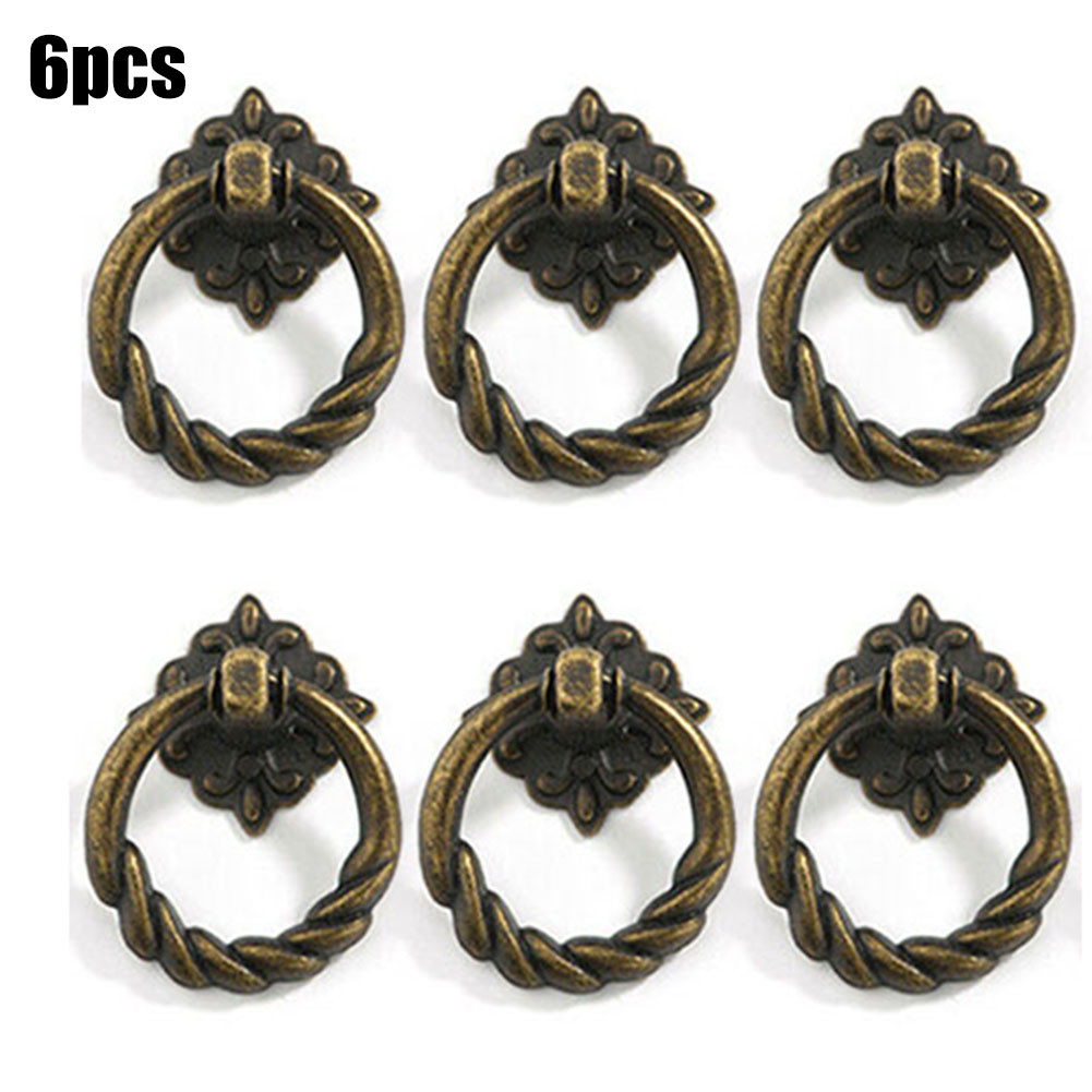 6PC Cabinet Knobs Retro Vintag - огляд і ціна Vintage Furniture Hardware Pulls