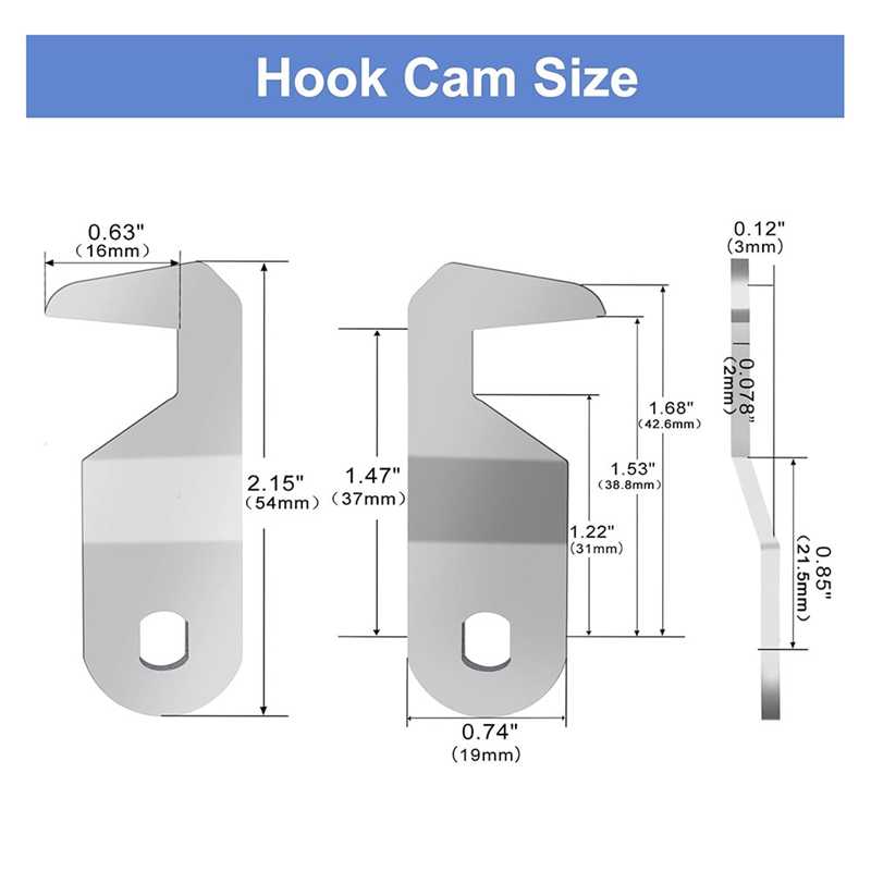 Tool Box Lock with Key,5/8In C - огляд і ціна Cabinet Lock Key