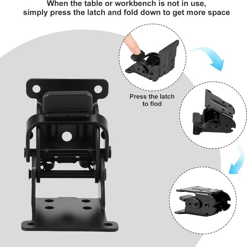 Self Locking Folding Hinge 90  - огляд і ціна Furniture Hardware Hinges