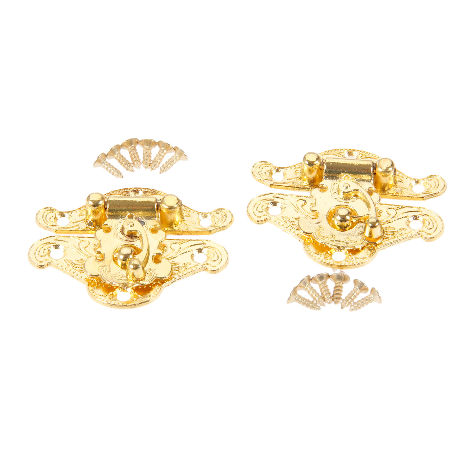 DRELD 2Pcs Antique Gold Box La - огляд і ціна Furniture Hardware Manufacturer