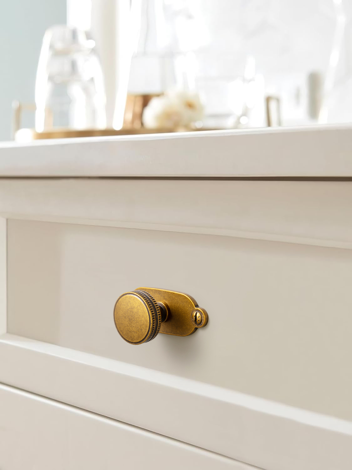 Goo-Ki Vintage Brass Cabinet P - огляд і ціна Vintage Furniture Hardware Pulls