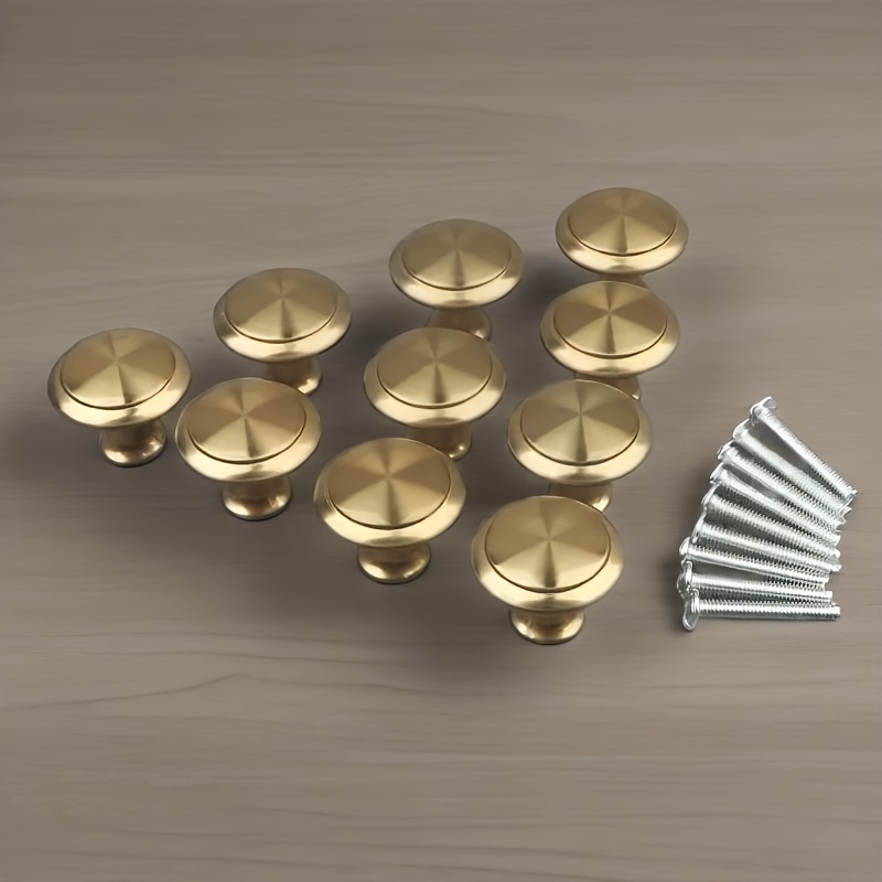 10pcs Golden Simple Cabinet Dr - огляд і ціна Furniture Hardware Factory
