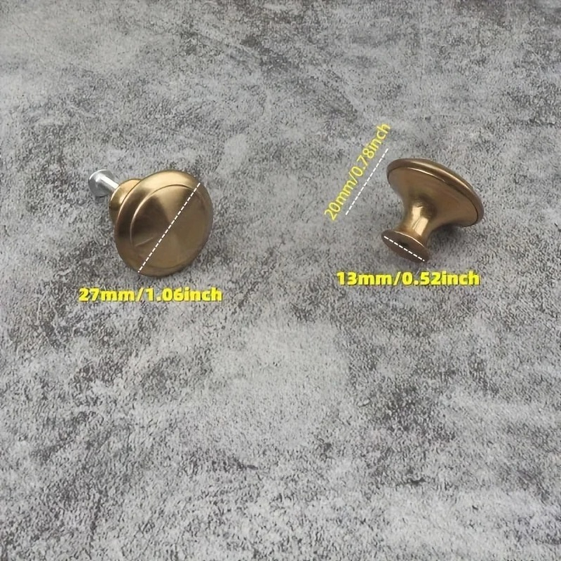 10pcs Golden Simple Cabinet Dr - огляд і ціна Furniture Hardware Factory