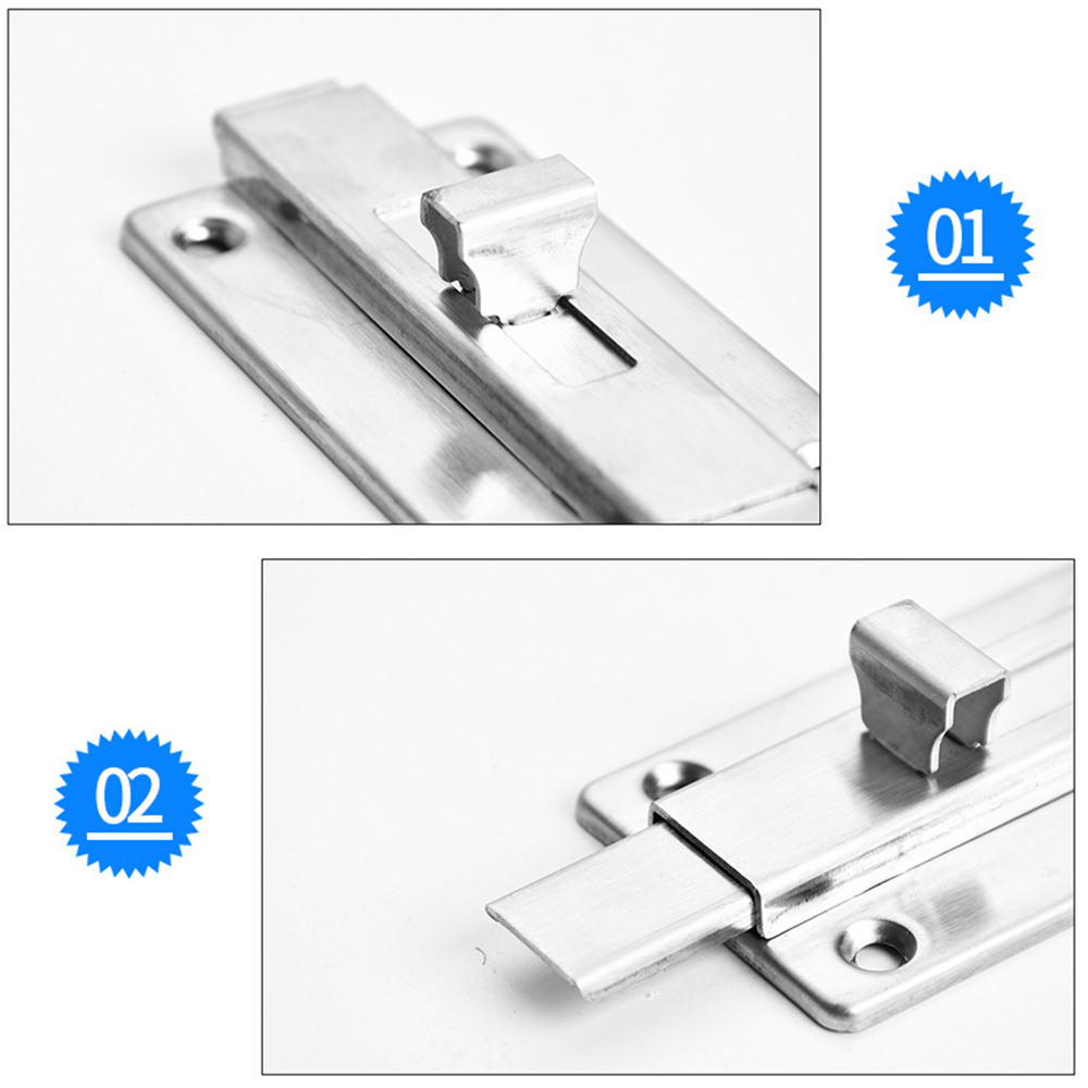 1pc Stainless Steel Double-end - огляд і ціна Barrel Bolt Slide