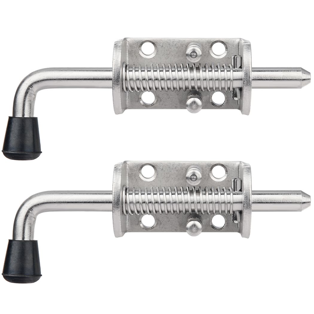 2Pcs Spring Loaded Latch Pin S - огляд і ціна Barrel Bolt Slide