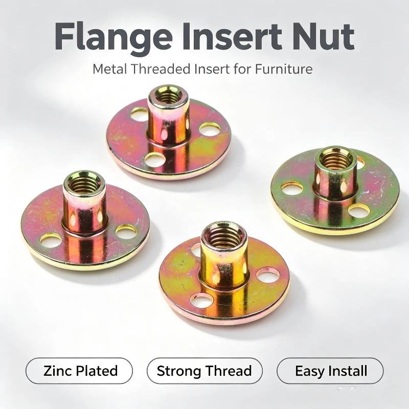 8/16Pcs M6 M8 M10 Brad Hole Te - огляд і ціна Furniture Hardware Threaded Inserts