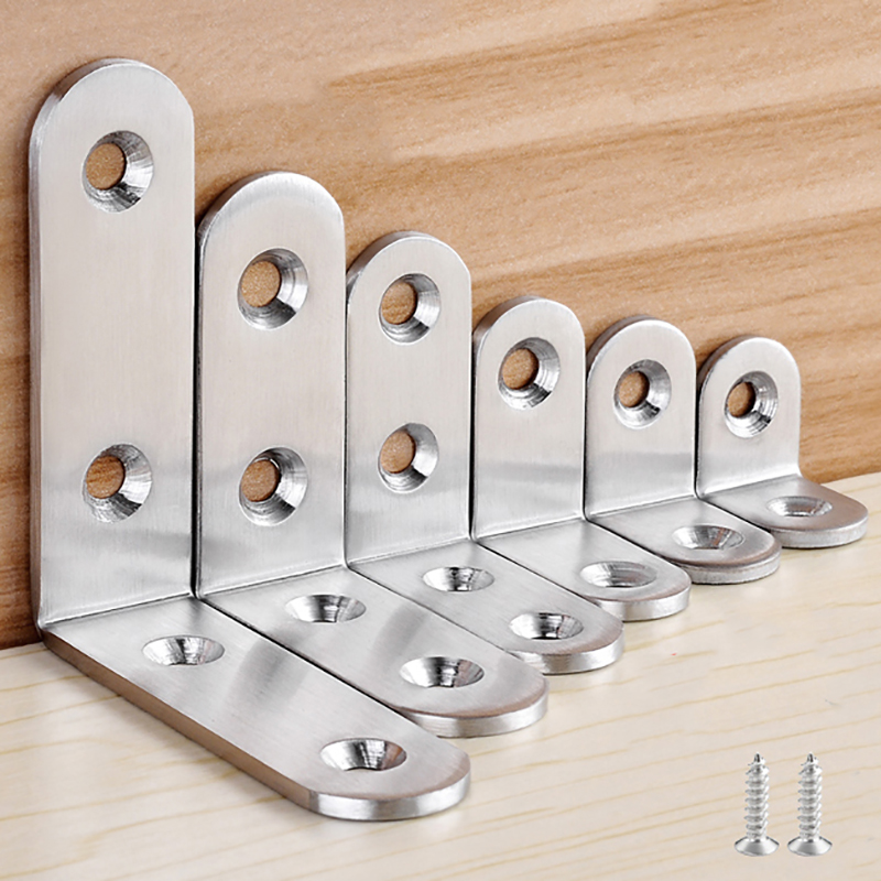 304 Stainless Steel Corner Cod - огляд і ціна Furniture Screw Type