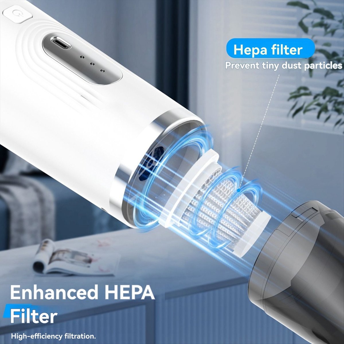 Car Vacuum Cleaner, Large Suct - огляд і ціна Furniture Hardware Cleaner