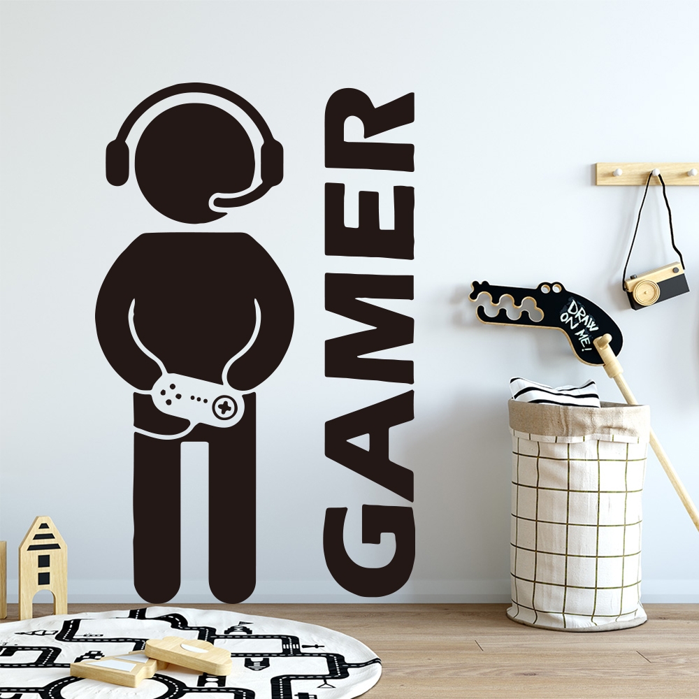 1pc Gamer Wall Art Decal For K - огляд і ціна Furniture Hardware Manufacturer