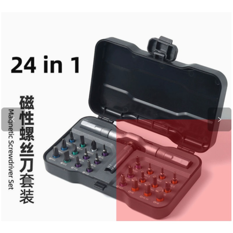 24-in-1 ratchet screwdriver T- - огляд і ціна Furniture Screw Type