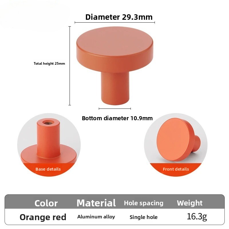 Morandi Color Orange/Pink Cabi - огляд і ціна Furniture Hardware Factory