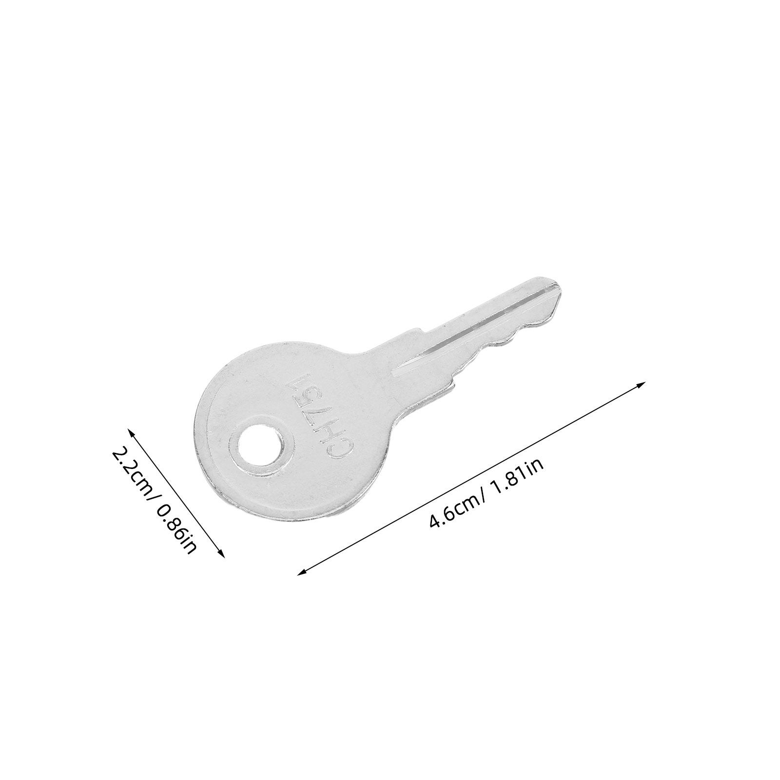 10Pcs Rv Keys Camper Door Lock - огляд і ціна Cabinet Lock Key