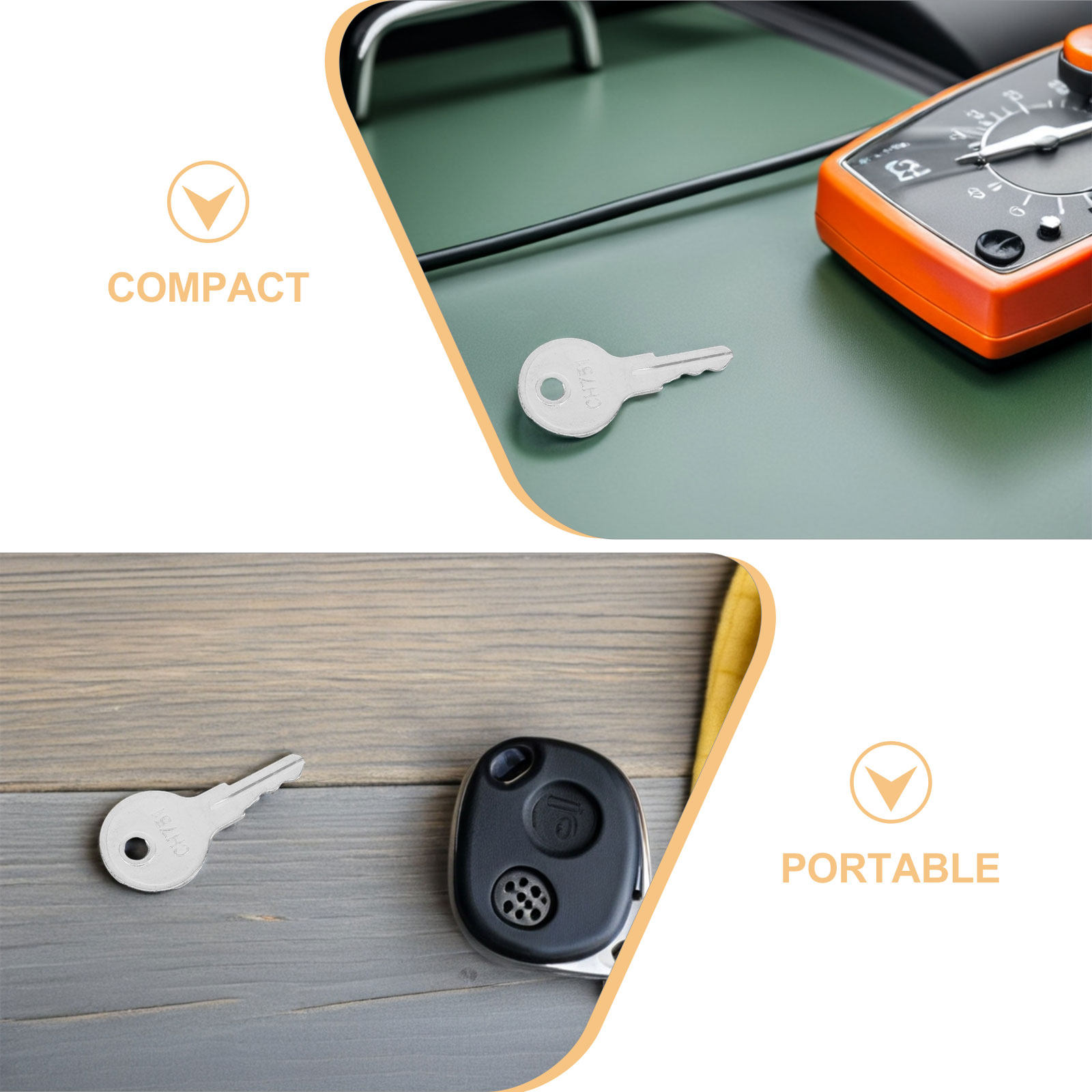 10Pcs Rv Keys Camper Door Lock - огляд і ціна Cabinet Lock Key